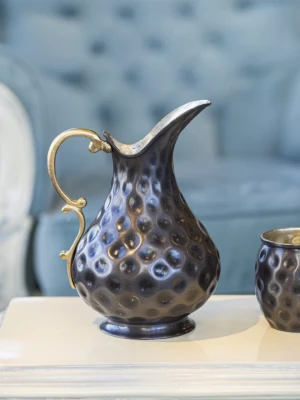 BAKIR SÜRAHİ GAMZELİ MODEL (OKSİTLİ BAKIR RENK)