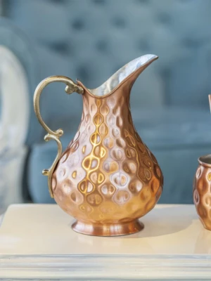 BAKIR SÜRAHİ GAMZELİ MODEL (MAT BAKIR RENK)