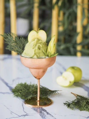 BAKIR MARGARİTA KADEHİ BAKIR RENK