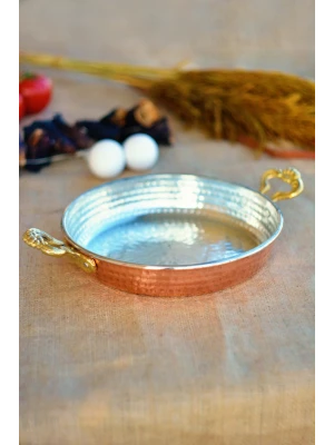 BAKIR TAVA KLASİK MODEL 18CM