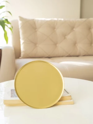 PİRİNÇ YUVARLAK TEPSİ 18CM