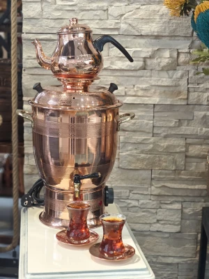 BAKIR SEMAVER ELEKTRİKLİ ELİT MODEL PARLAK RENK