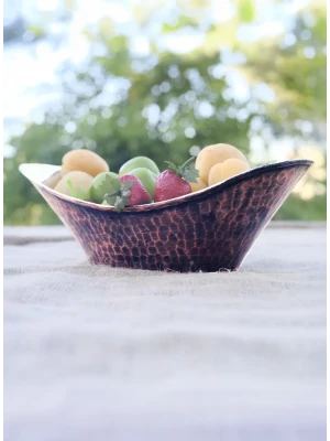 BAKIR GONDOL EKMEKLİK ÇEKİÇ DÖVME OKSİTLİ RENK