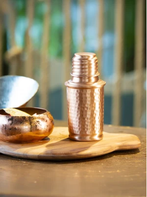 BAKIR MATARA ÇEKİÇ DÖVME KÜÇÜK BOY MAT BAKIR RENK