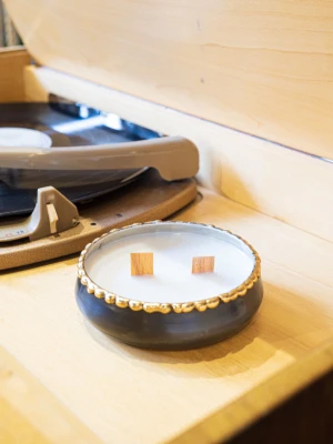 BAKIR KASELİ SOYA MUMU ERİTME DETAYLI MODEL OKSİT BAKIR RENK