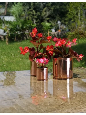 BAKIR SAKSI TAKIMI 3LÜ BAKIR RENK