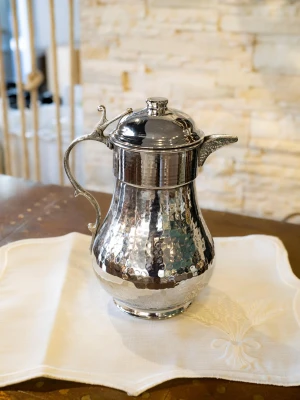 BAKIR SÜRAHİ KAPAKLI MODEL GÜMÜŞ RENK