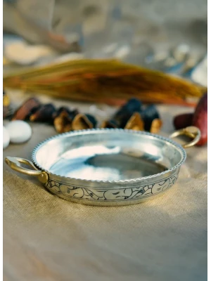 BAKIR TAVA OYMA NAKIŞLI FIRFIRLI MODEL 24CM