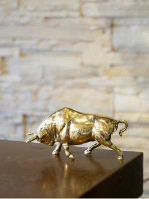 PİRİNÇ FİGÜR BOYNU EĞİK BOĞA