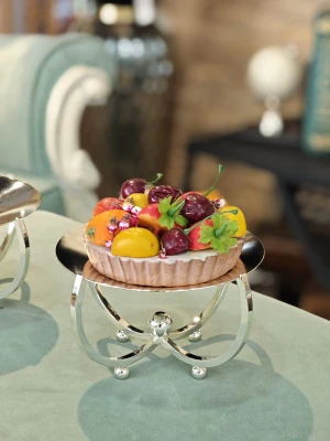 GÜMÜŞ KAPLAMA STANDLI SUNUMLUK