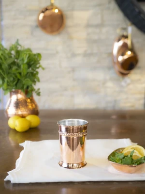 Bakır Bardak Julep Kokteyl Model Bakır Renk