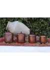 BAKIR BAHARAT TAKIMI CEKİÇ DÖVMELİ OKSİTLİ RENK (4LÜ)