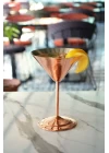 Bakır Martini Bardağı (2li)