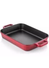 Silver Döküm Tepsi Çok Amaçlı 22x30 cm Bordo