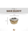 Bakır Ehlikeyif Kapaklı Gümüş Renk