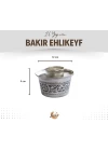 BAKIR EHLİKEYİF OYMA NAKIŞ İŞLEMELİ GÜMÜŞ RENK 2li (KALAYLI)