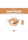 BAKIR GÜVEÇ TENCERESİ MODERN 19 CM