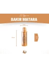 BAKIR MATARA İŞLEMELİ BÜYÜK BOY MAT BAKIR RENK