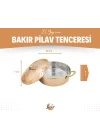 BAKIR PİLAV TENCERESİ 28 CM