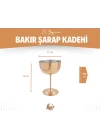 BAKIR ŞARAP KADEH BAKIR RENK