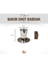 BAKIR SHOT BARDAĞI MEKSİKA GÜMÜŞ RENK 2Lİ