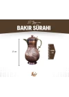 BAKIR SÜRAHİ KALEM İŞLEMELİ