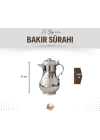 BAKIR SÜRAHİ KAPAKLI MODEL GÜMÜŞ RENK