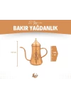 BAKIR YAĞDANLIK OTANTİK İŞLEMELİ MODEL MAT BAKIR RENK NO2