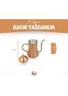 BAKIR YAĞDANLIK OTANTİK MODEL MAT BAKIR RENK NO1