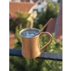 BAKIR KUPA BARDAK İNCE BELLİ MODEL PARLAK BAKIR RENK