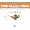 ALAADDİN SİHİRLİ LAMBA PİRİNÇ GOLD RENK