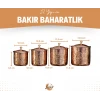 BAKIR BAHARAT TAKIMI DESEN KAKMALI MODEL BAKIR RENK (4LÜ)