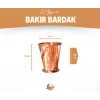 Bakır Bardak Kısa Şerbet Model Bakır Renk 2li (Kalaysız)
