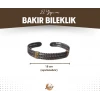 Bakır Bileklik Avena Oksit Renk