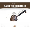 BAKIR BUHURDANLIK İŞLEMELİ MODEL OKSİTLİ RENK