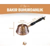 BAKIR BUHURDANLIK İŞLEMELİ MODEL BAKIR RENK