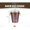 BAKIR BUZ KOVASI ÇEKİÇ DÖVMELİ OKSİTLİ RENK