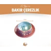 BAKIR ÇEREZLİK OYMA NAKIŞLI TABAKLI 2Lİ SET 4 PARÇA MAT BAKIR RENK