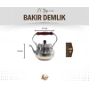 BAKIR DEMLİK İTALYAN MODEL GÜMÜŞ RENK