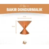BAKIR DONDURMALIK DİLİMLİ MODEL PARLAK BAKIR RENK