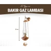 BAKIR GAZ LAMBASI ZİNCİRLİ MODEL OKSİTLİ RENK