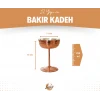 BAKIR KADEH DİLİMLİ MODEL BAKIR RENK (2Lİ)