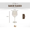 Bakır Kadeh Modern Model Gümüş Renk