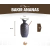 BAKIR KOKTEYL BARDAĞI ANANAS MODEL OKSİTLİ RENK