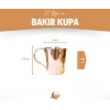 BAKIR KUPA BARDAK KONİK MODEL BAKIR RENK (2Lİ)