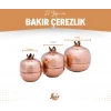 BAKIR NAR SET 3LÜ BAKIR RENK