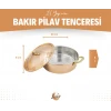 BAKIR PİLAV TENCERESİ 30 CM