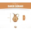 BAKIR SÜRAHİ GAMZELİ MODEL (MAT BAKIR RENK)