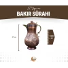 BAKIR SÜRAHİ KALEM İŞLEMELİ