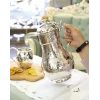 Bakır Sürahi Kapaklı Parlak Gümüş Renk Modern Model